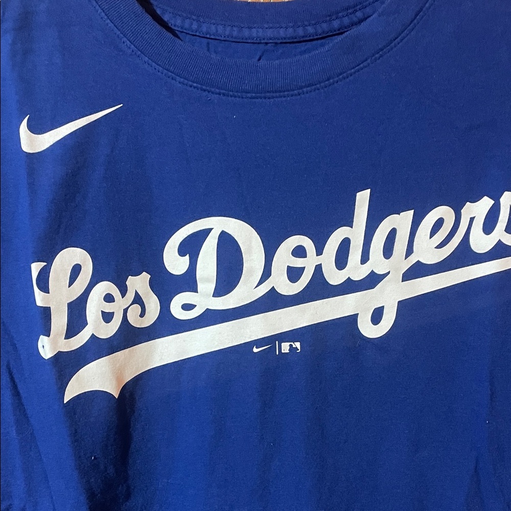 Nike Royal Blue Los Dodgers Tee - Picture 2 of 3